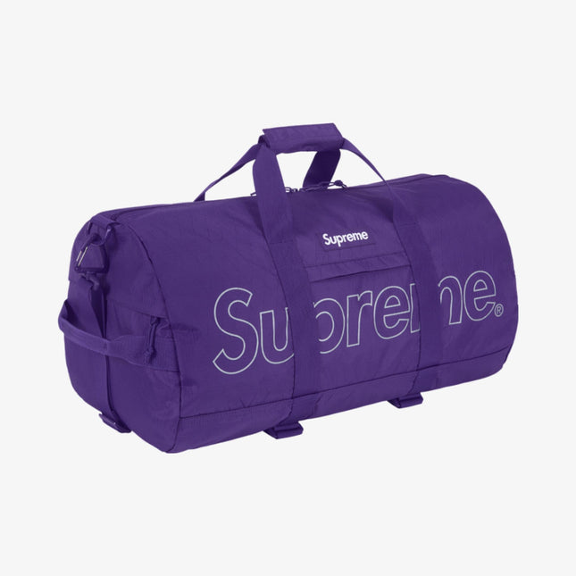 Supreme Duffle Bag Purple (FW18) - SOLE SERIOUSS (1)