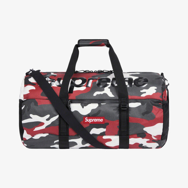 Supreme Duffle Bag Red Camo (SS21) - SOLE SERIOUSS (1)