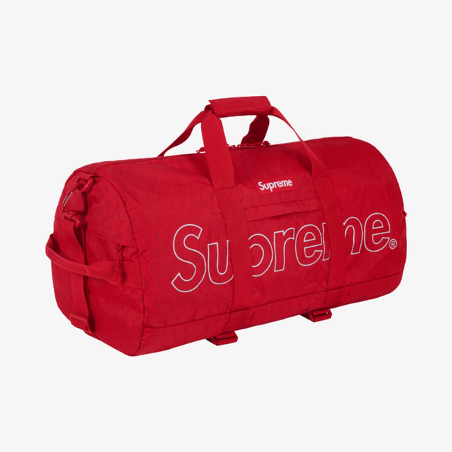 Supreme Duffle Bag Red (FW18) - SOLE SERIOUSS (1)