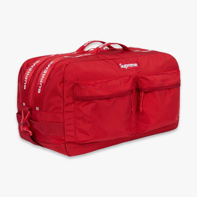 Supreme Duffle Bag Red (FW22) - SOLE SERIOUSS (1)