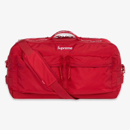 Supreme Duffle Bag Red (FW22) - SOLE SERIOUSS (2)