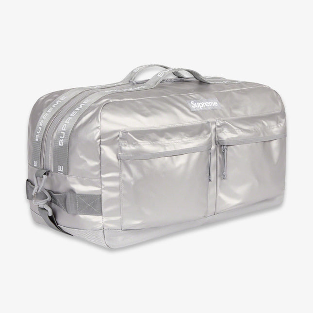 Supreme Duffle Bag Silver (FW22) - SOLE SERIOUSS (1)