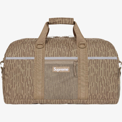 Supreme Duffle Bag Tan Raindrop (FW24) - SOLE SERIOUSS (1)