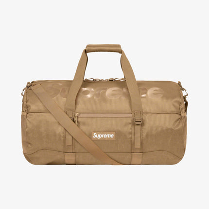 Supreme Duffle Bag Tan (SS21) - SOLE SERIOUSS (1)