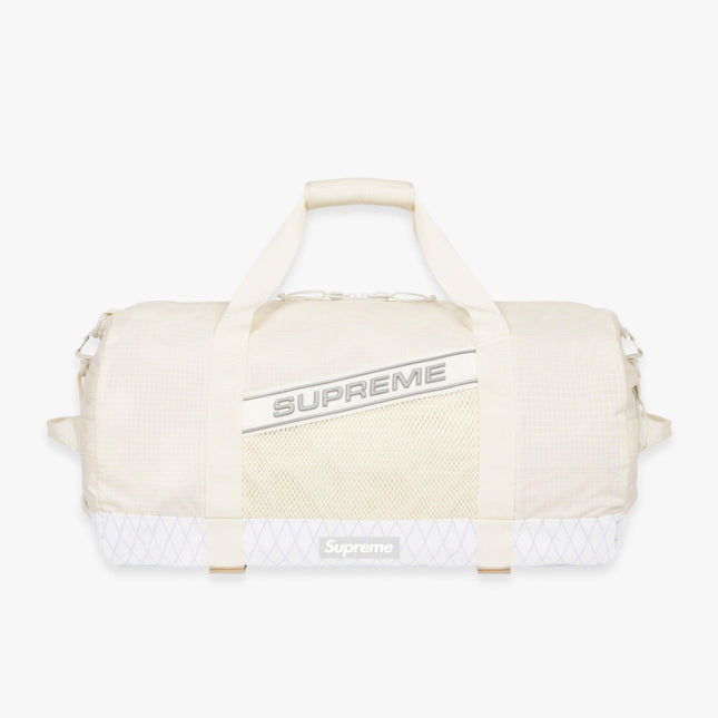 Supreme Duffle Bag White (FW23) - SOLE SERIOUSS (1)