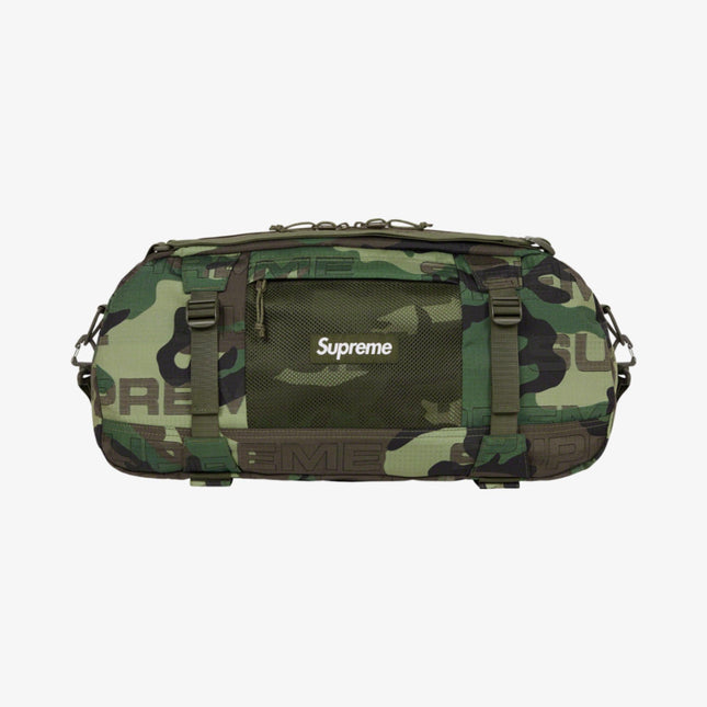 Supreme Duffle Bag Woodland Camo (FW21) - SOLE SERIOUSS (1)