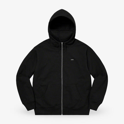 Supreme Facemask Zip Up Hooded Sweatshirt 'Small Box' Black (FW20) - SOLE SERIOUSS (1)