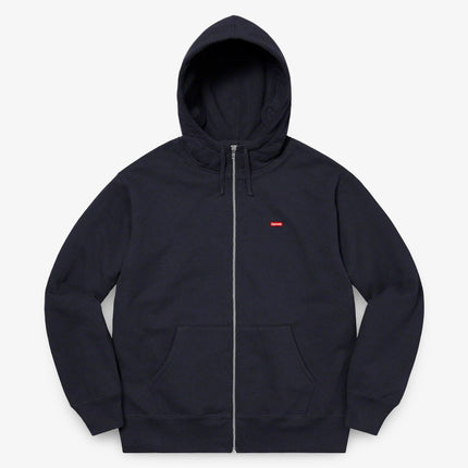 Supreme Facemask Zip Up Hooded Sweatshirt 'Small Box' Navy (FW20) - SOLE SERIOUSS (2)