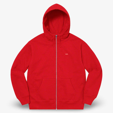 Supreme Facemask Zip Up Hooded Sweatshirt 'Small Box' Red (FW20) - SOLE SERIOUSS (2)