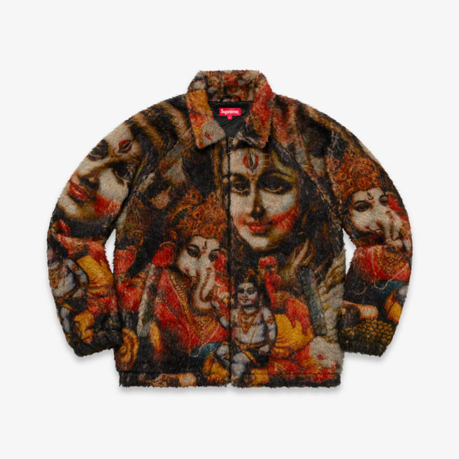 Supreme Faux Fur Jacket 'Ganesh' Black (FW19) - SOLE SERIOUSS (1)