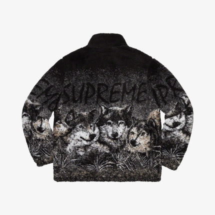 Supreme Fleece Jacket 'Wolf' Black (SS19) - SOLE SERIOUSS (2)