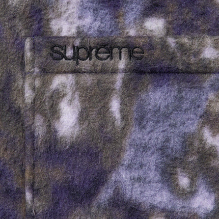 Supreme Fleece Shirt 'Paisley' Purple (FW21) - SOLE SERIOUSS (2)