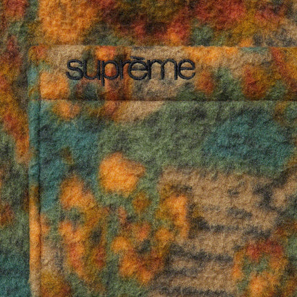 Supreme Fleece Shirt 'Paisley' Tan (FW21) - SOLE SERIOUSS (2)