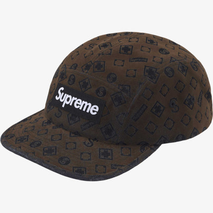 Supreme 'Flocked' Denim Camp Cap Black (FW24) - SOLE SERIOUSS (1)