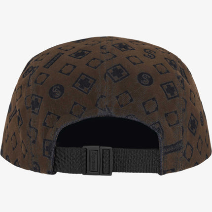 Supreme 'Flocked' Denim Camp Cap Black (FW24) - SOLE SERIOUSS (2)