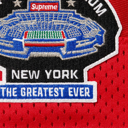 Supreme Football Jersey 'Championships' Red (FW23) - SOLE SERIOUSS (3)