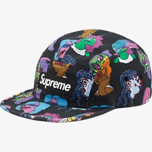 Supreme 'Gonz Heads' Camp Cap Black (FW17) - SOLE SERIOUSS (1)