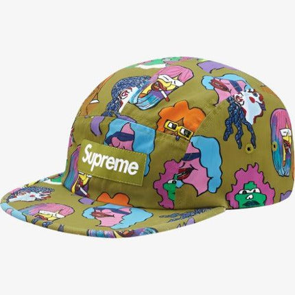 Supreme 'Gonz Heads' Camp Cap Moss (FW17) - SOLE SERIOUSS (1)