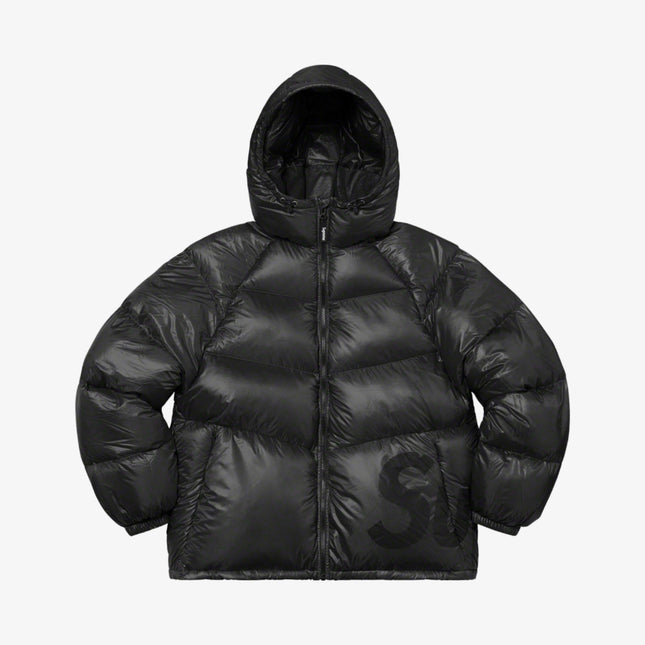 Supreme Hooded Down Down Jacket Black (FW20) - SOLE SERIOUSS (1)