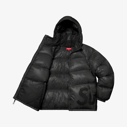 Supreme Hooded Down Down Jacket Black (FW20) - SOLE SERIOUSS (2)