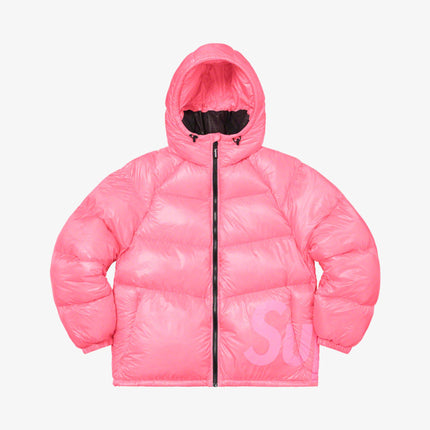 Supreme Hooded Down Down Jacket Pink (FW20) - SOLE SERIOUSS (1)