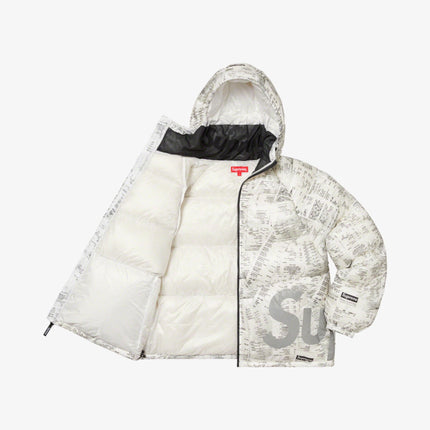 Supreme Hooded Down Down Jacket Reciepts (FW20) - SOLE SERIOUSS (2)