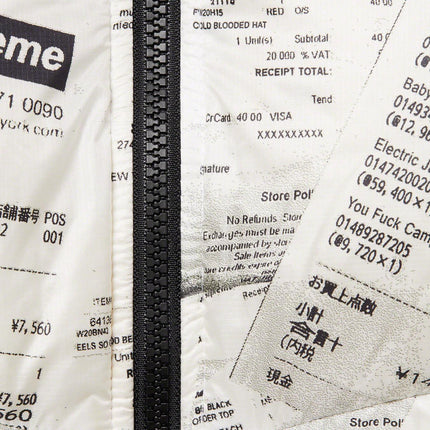 Supreme Hooded Down Down Jacket Reciepts (FW20) - SOLE SERIOUSS (4)