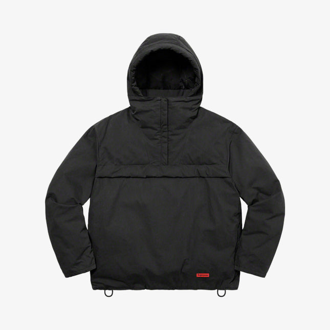 Supreme Hooded Down Pullover Black (SS22) - SOLE SERIOUSS (1)