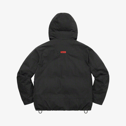 Supreme Hooded Down Pullover Black SS22 - SOLE SERIOUSS (2)