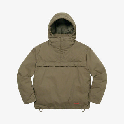 Supreme Hooded Down Pullover Olive (SS22) - SOLE SERIOUSS (1)