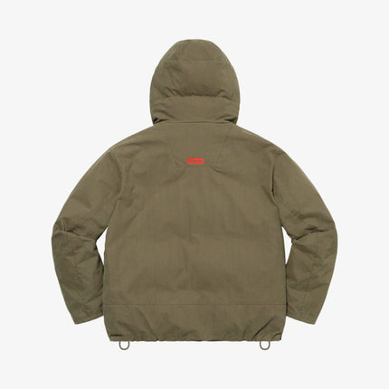 Supreme Hooded Down Pullover Olive (SS22) - SOLE SERIOUSS (2)