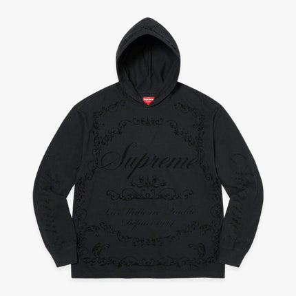 Supreme Hooded L/S Top 'Celebre' Black (SS23) - SOLE SERIOUSS (1)