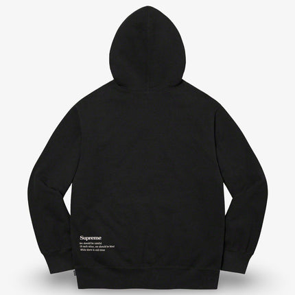 Supreme Hooded Sweater 'Collage Grid' Black (FW21) - SOLE SERIOUSS (2)