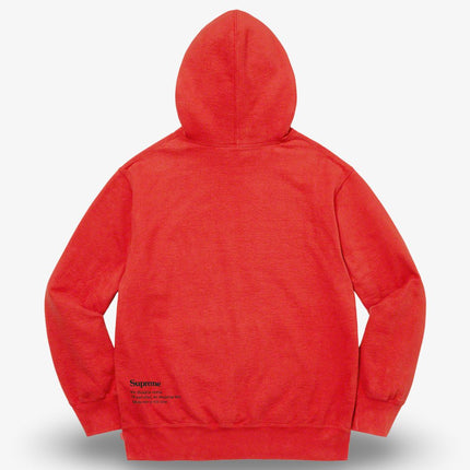 Supreme Hooded Sweater 'Collage Grid' Burnt Red (FW21) - SOLE SERIOUSS (2)