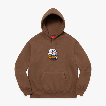 Supreme Hooded Sweatshirt 'AOI Buddha' Brown (SS23) - SOLE SERIOUSS (1)