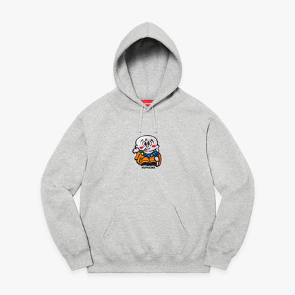 Supreme Hooded Sweatshirt 'AOI Buddha' Heather Grey (SS23) - SOLE SERIOUSS (1)