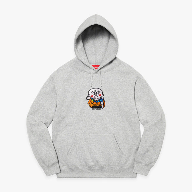 Supreme Hooded Sweatshirt 'AOI Buddha' Heather Grey (SS23) - SOLE SERIOUSS (1)