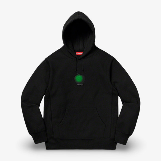 Supreme Hooded Sweatshirt 'Apple' Black SS19 - SOLE SERIOUSS (1)