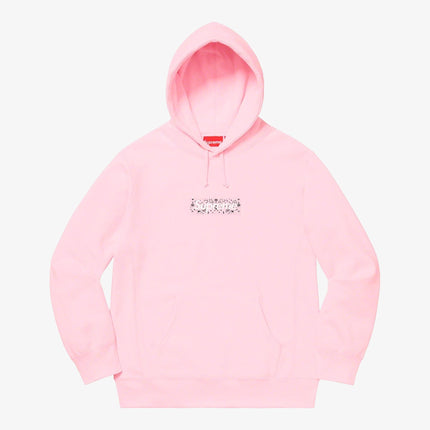 Supreme Hooded Sweatshirt 'Bandana Box Logo' Pink (FW19) - SOLE SERIOUSS (1)