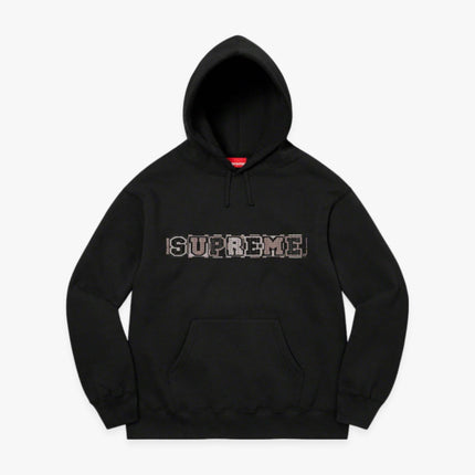 Supreme Hooded Sweatshirt 'Beaded' Black (SS23) - SOLE SERIOUSS (1)