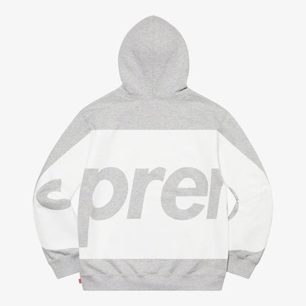 Supreme Hooded Sweatshirt 'Big Logo' Heather Grey (SS21) - SOLE SERIOUSS (2)