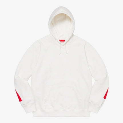 Supreme Hooded Sweatshirt 'Big Logo' White (SS21) - SOLE SERIOUSS (1)