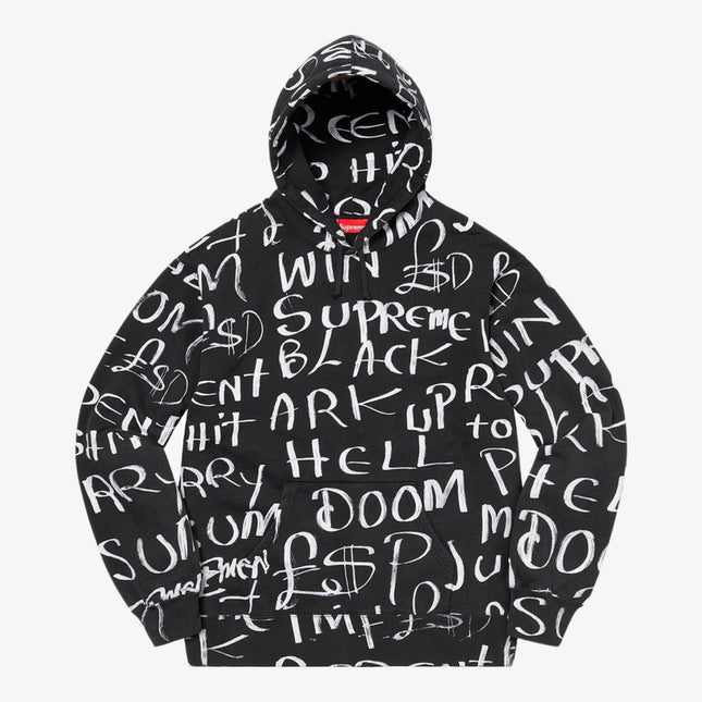 Supreme Hooded Sweatshirt 'Black Ark' Black (FW20) - SOLE SERIOUSS (1)