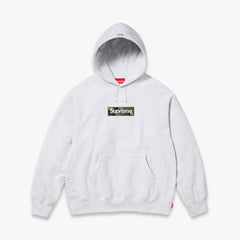 Supreme Hooded Sweatshirt 'Box Logo' Ash Grey (FW23) - SOLE SERIOUSS (1)