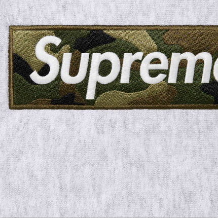 Supreme Hooded Sweatshirt 'Box Logo' Ash Grey FW23 - SOLE SERIOUSS (2)