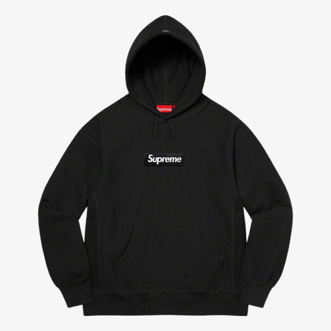 Supreme Hooded Sweatshirt 'Box Logo' Black (FW21) - SOLE SERIOUSS (1)