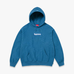 Supreme Hooded Sweatshirt 'Box Logo' Blue (FW23) - SOLE SERIOUSS (1)