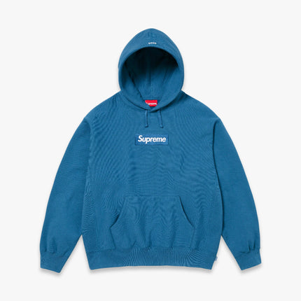 Supreme Hooded New sweatshirt 'Box Logo' Blue FW23 - Atelier-lumieres Cheap Sneakers Sales Online (1)