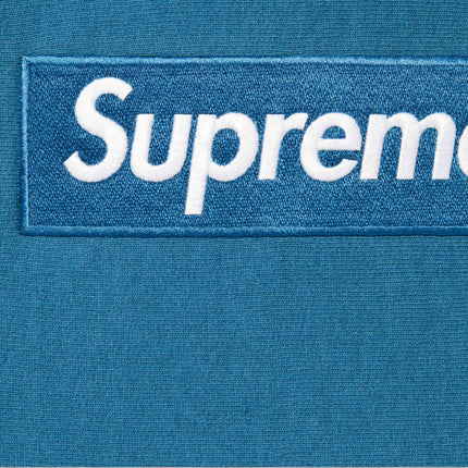 Supreme Hooded Sweatshirt 'Box Logo' Blue FW23 - SOLE SERIOUSS (2)