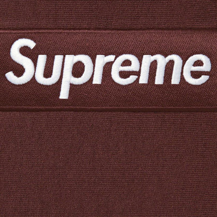 Supreme Hooded Sweatshirt 'Box Logo' Dark Brown (FW21) - SOLE SERIOUSS (2)